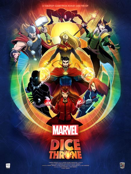 Marvel Dice Throne Box Cover