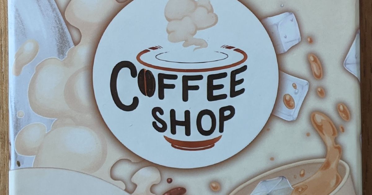 Coffee Shop Board Game BoardGameGeek
