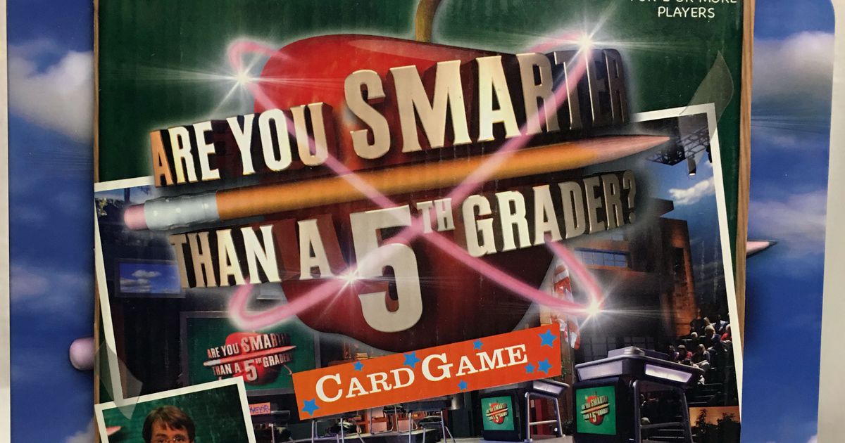 are you smarter than a 5th grader card game instructions Amazon.com: Hasbro are You Smarter Than A 5th Grader? Game : Toys & Games main image 1