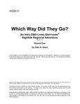 RPG Item: HIGB-01: Which Way Did They Go?
