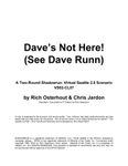 RPG Item: VS02-CL07: See Dave Runn