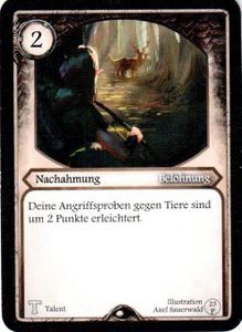 Aventuria: Promokarte "Nachahmung"