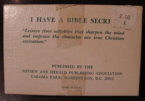 I Have a Bible Secret