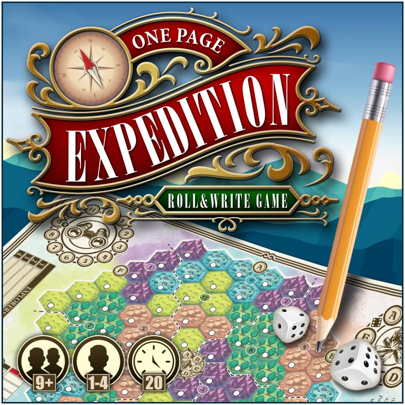 One Page Expedition cover art