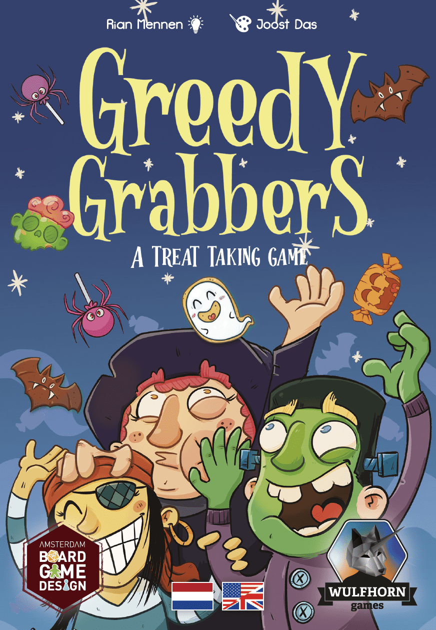 Cover art for Greedy Grabbers