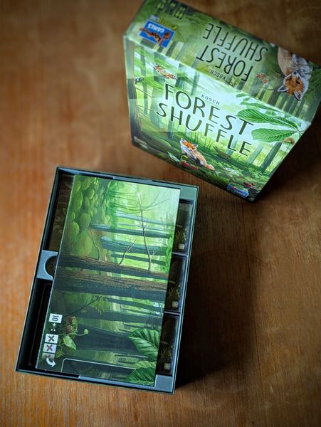 shuffle sleeved cards Forest Shuffle Premium Art Sleeves – Asmodee USA main image 1
