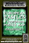 RPG Item: European Castles Floorplans Poster Map Collection 2