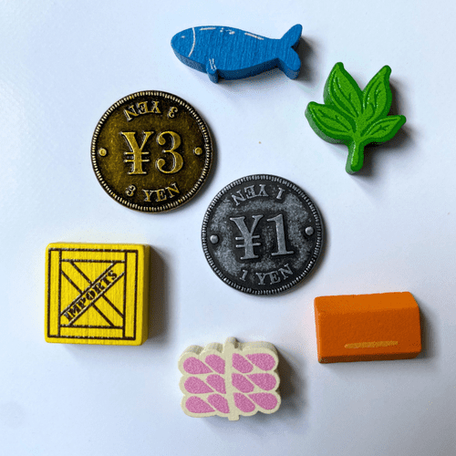 Tokens from the premium kit