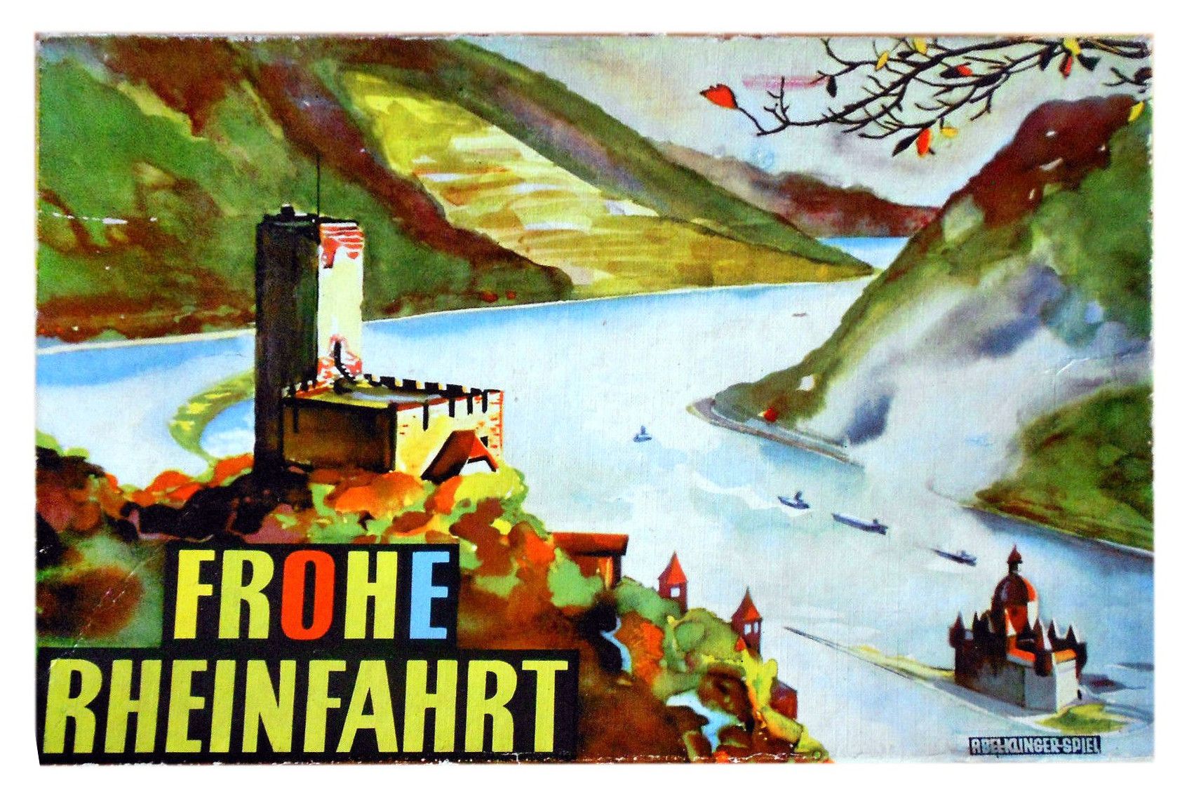 Frohe Rheinfahrt