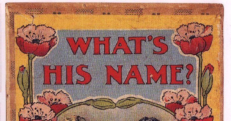 What's His Name? | Board Game | BoardGameGeek