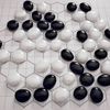 Large board: victory to white