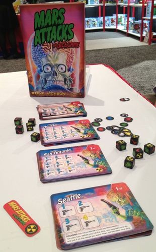 Board Game: Mars Attacks: The Dice Game