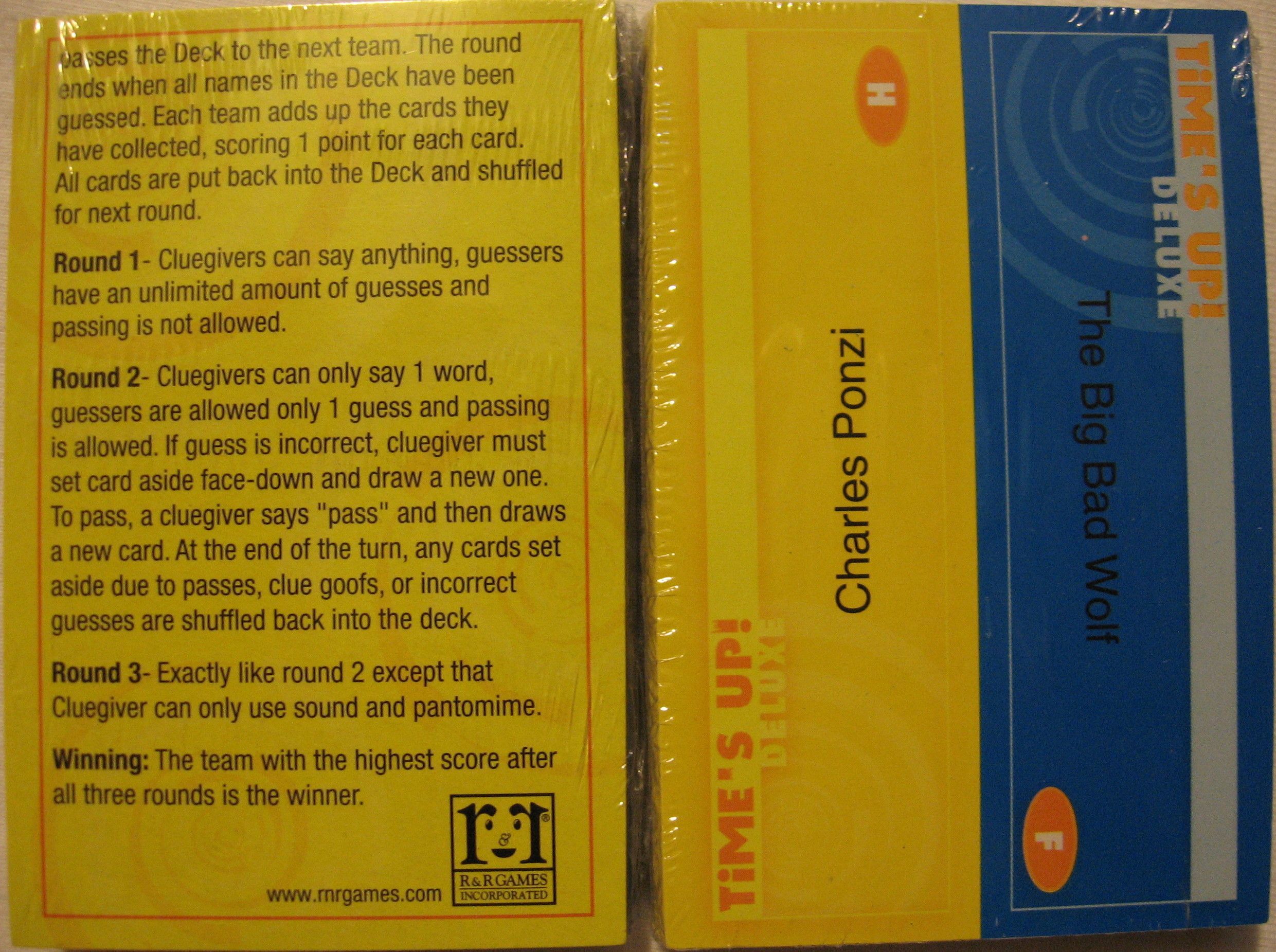 Time's Up! Deluxe Sample