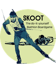 Board Game: SKOOT: The Do-It-Yourself Biathlon Boardgame