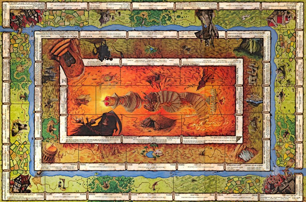 Complete Mapboard for printing | Talisman: Revised 4th Edition