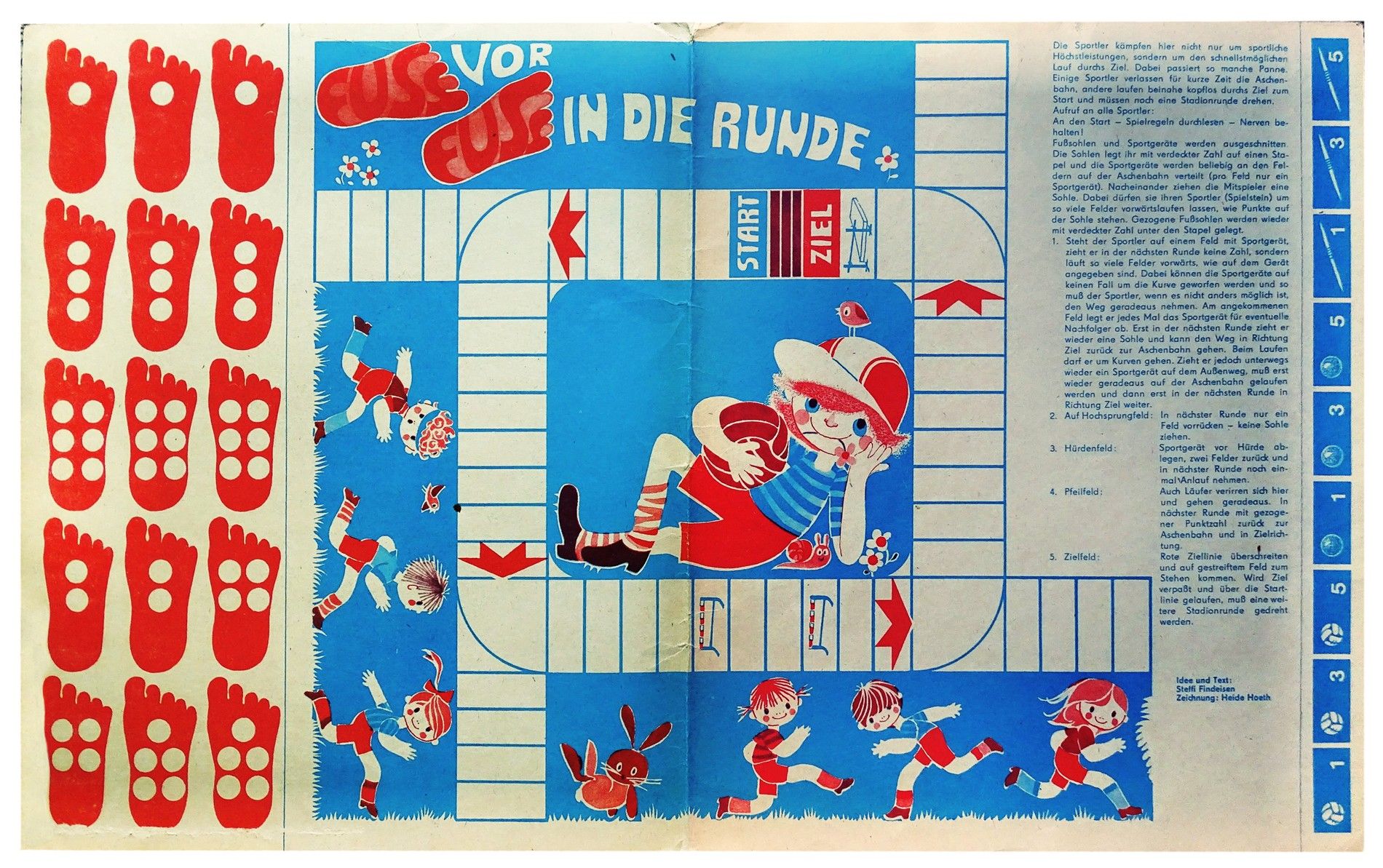 Fuß vor Fuß in die Runde