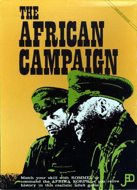The African Campaign | Board Game | BoardGameGeek