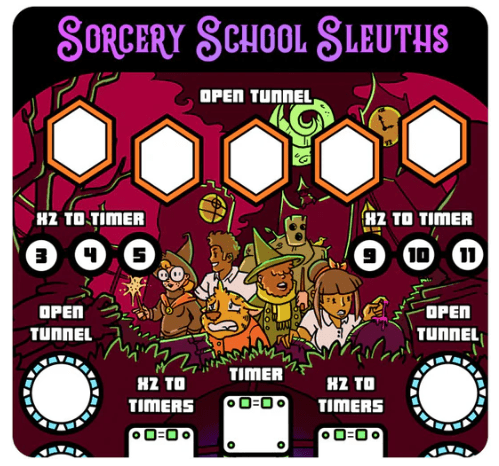 Paper Pinball: Sorcery School Sleuths