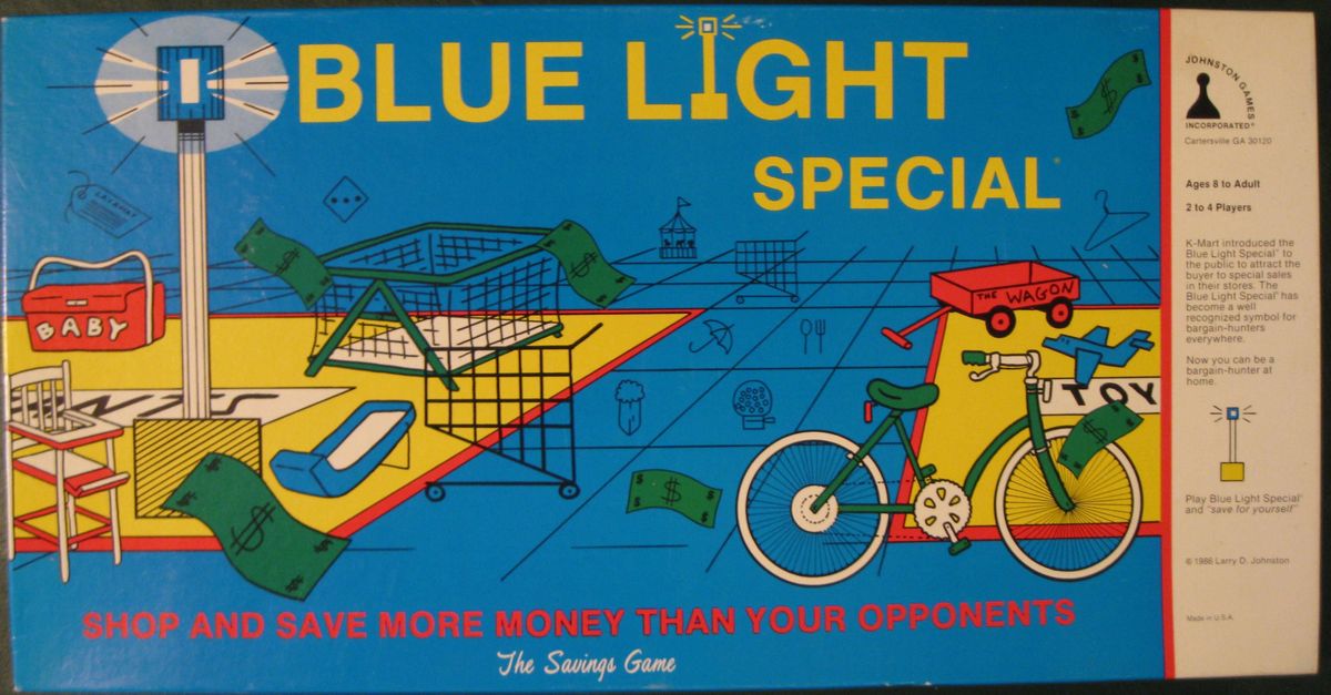 Comorama Det er billigt plasticitet Blue Light Special | Board Game | BoardGameGeek