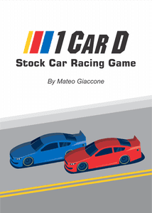 1 CAR D: Stock Car Racing Game, Board Game