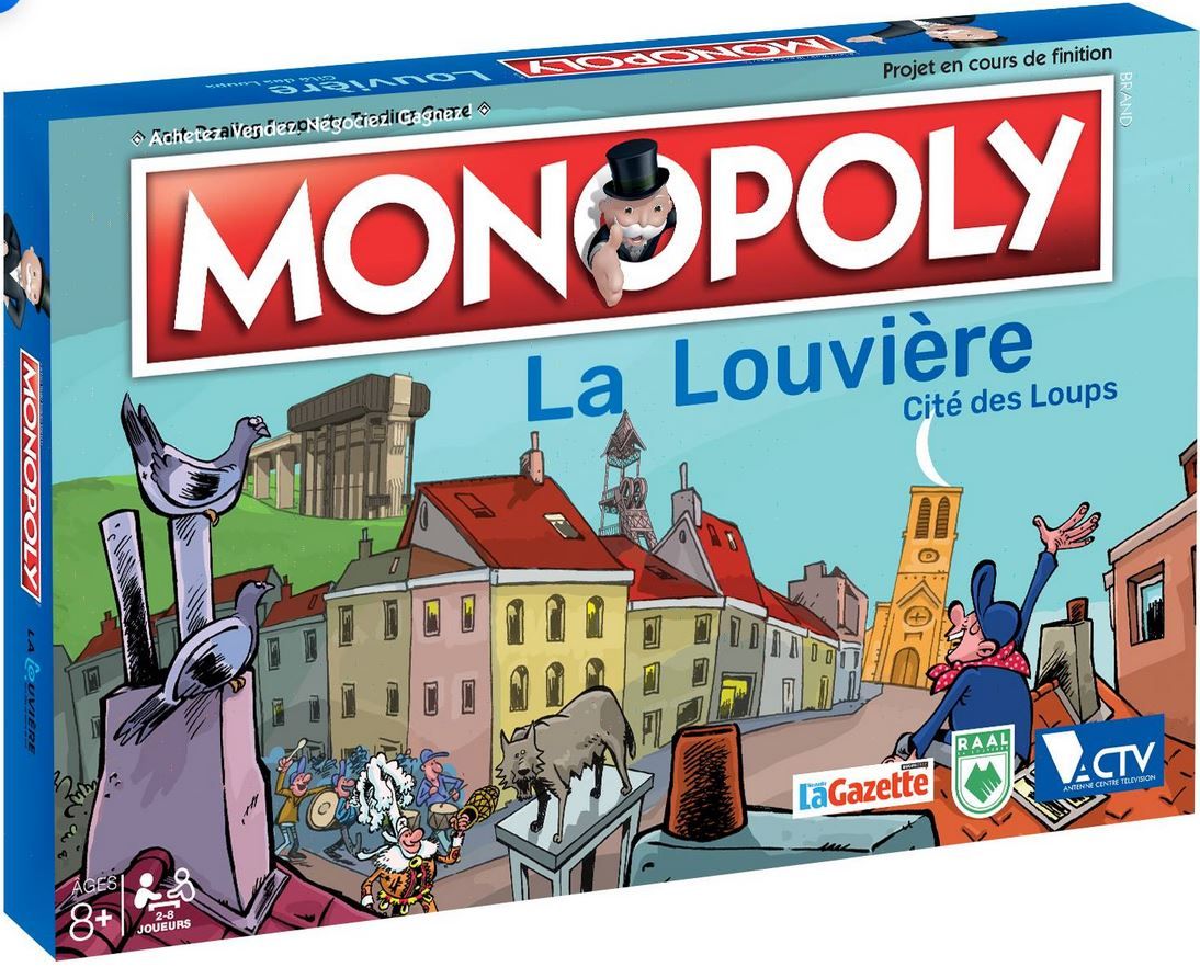 Monopoly: La Louvière – Cité des Loups cover art