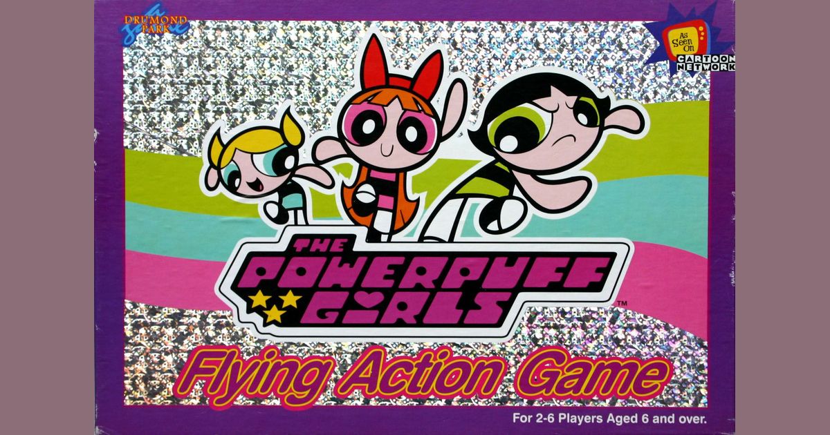Powerpuff Girls Board Game New