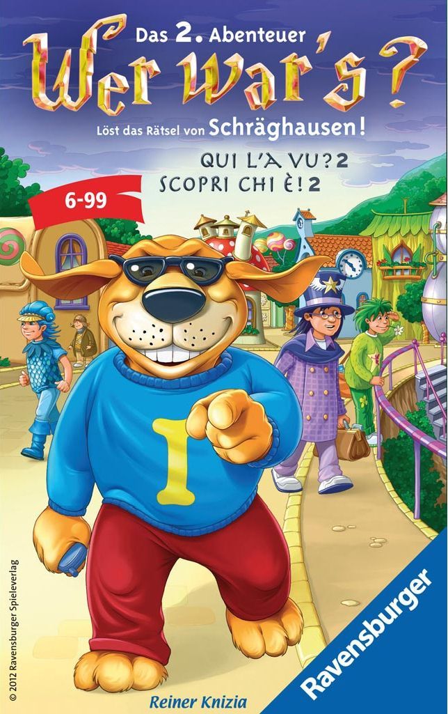 Wer war's?: Das 2. Abenteuer – Mitbringspiel box art
