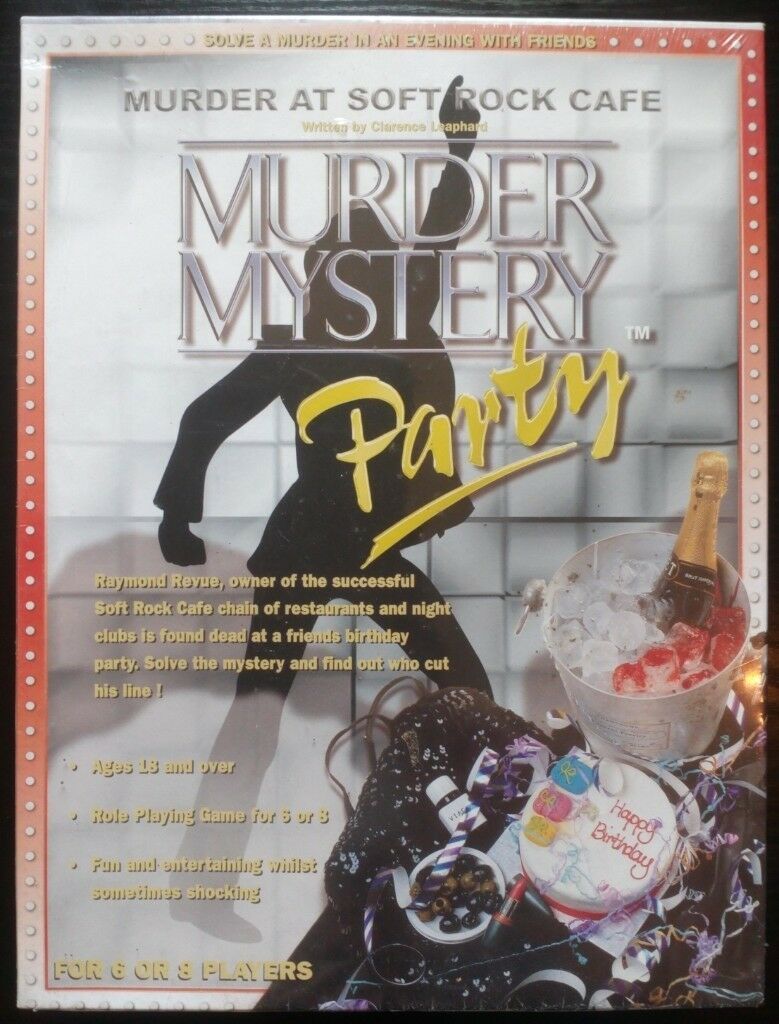 Murder Mystery Party: Murder at Soft Rock Cafe cover art