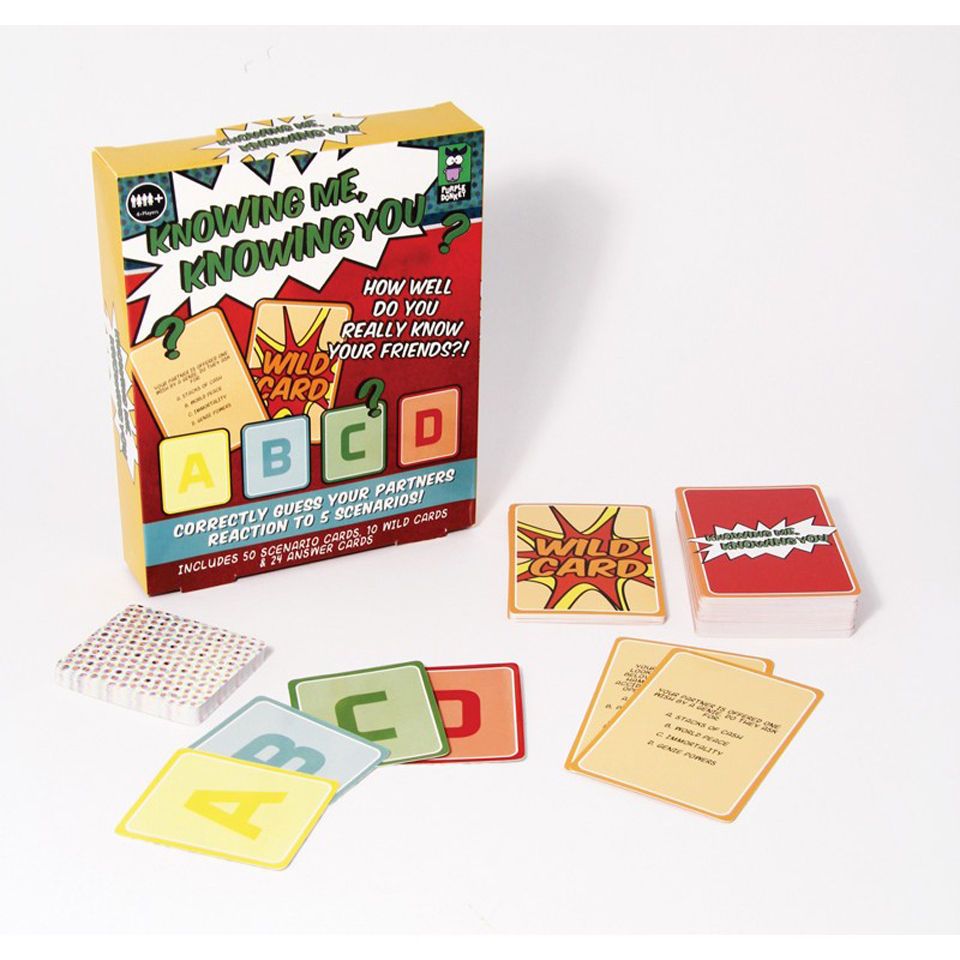Knowing Me, Knowing You Card Game cover art