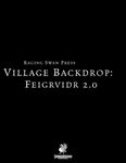 RPG Item: Village Backdrop: Feigrvidr 2.0 (PF2)