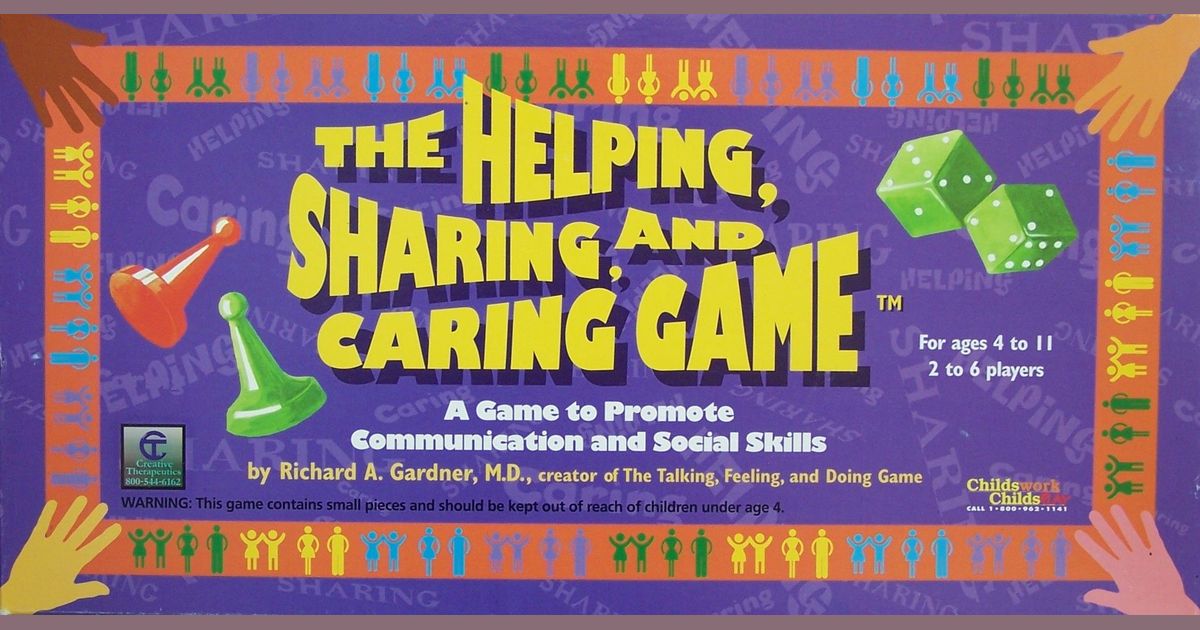 The Helping, Sharing, and Caring Game Board Game BoardGameGeek