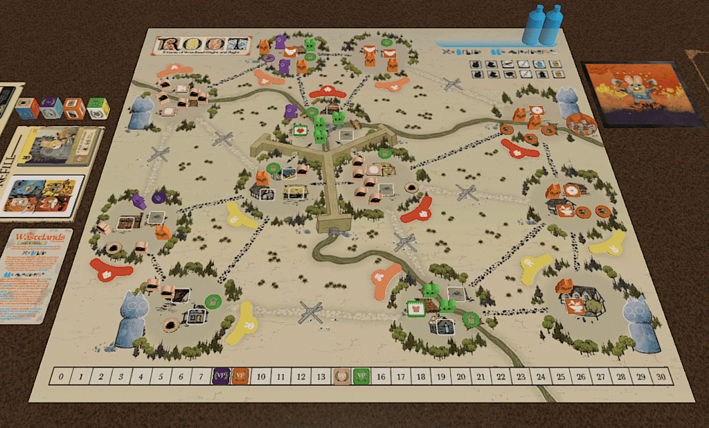 WASTELANDS MAP (Root Fan Economy Map) | Root