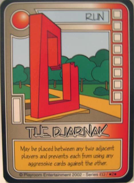 Killer Bunnies and the Quest for the Magic Carrot: The Djarnak Promo Card