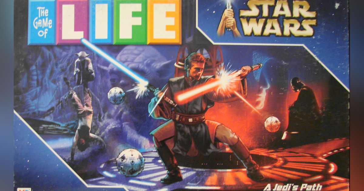 The Game of Life A Jedi's Path Board Game BoardGameGeek