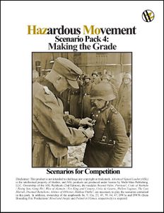 Hazardous Movement Scenario Pack 4: Making the Grade