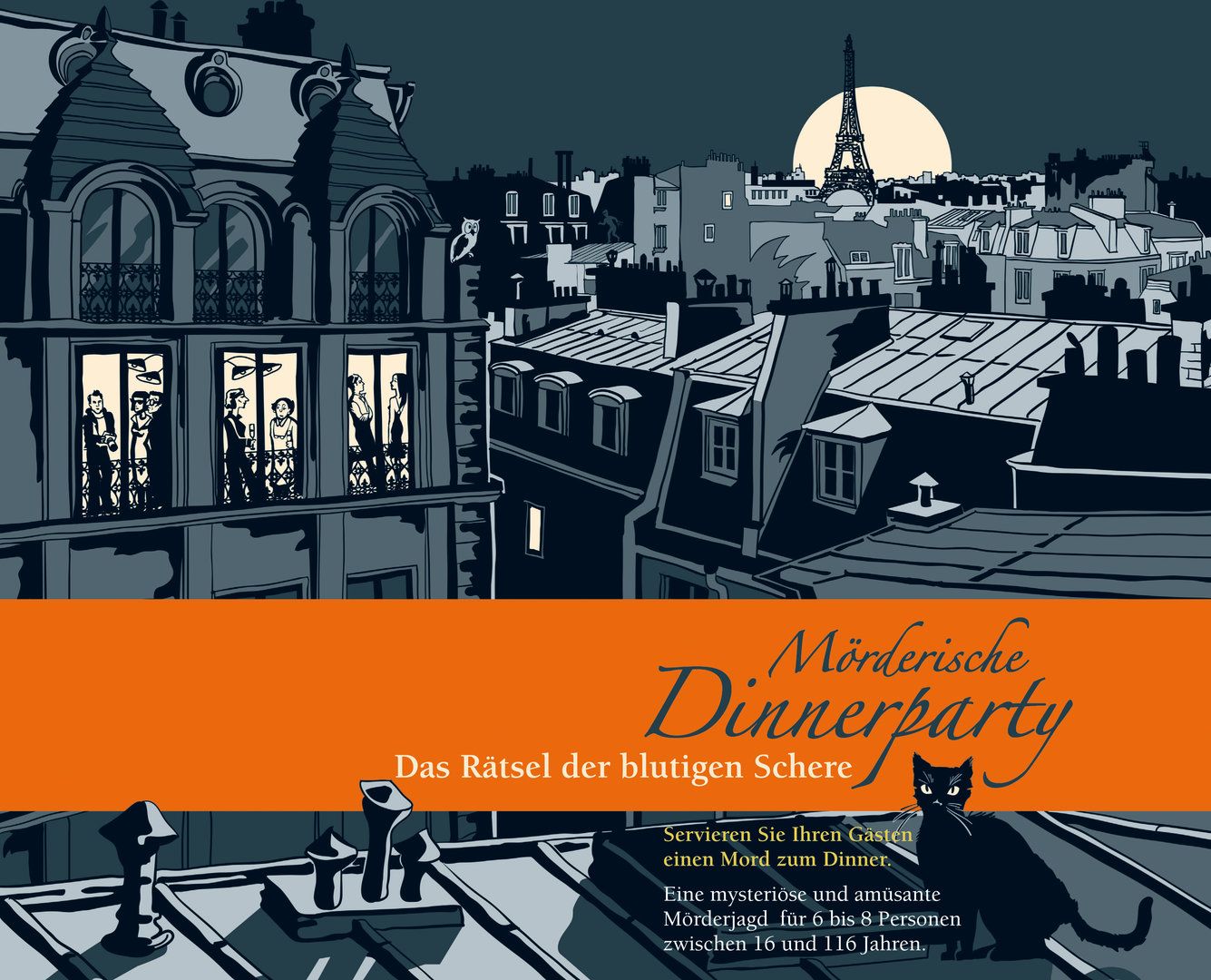 Mörderische Dinnerparty: Das Rätsel der blutigen Schere