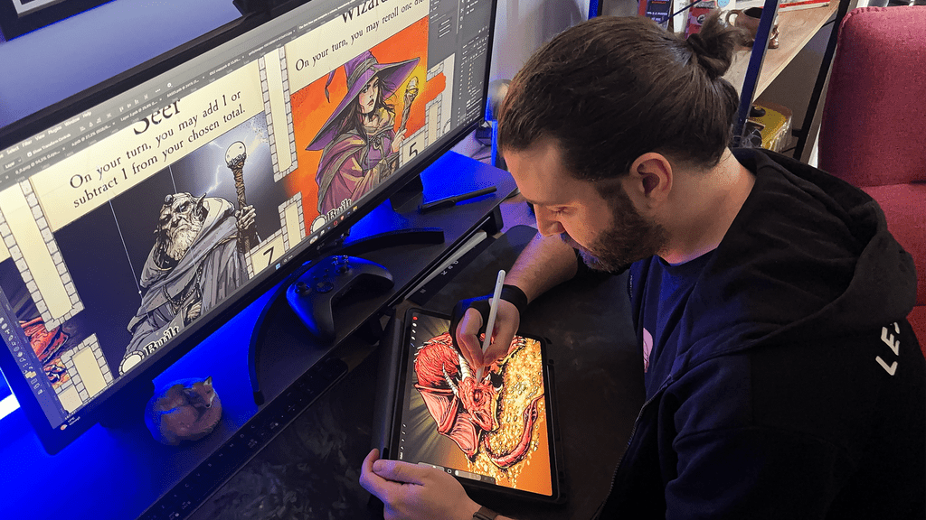 Illustration 2 de Lords of the Dungeon: A Roll & Build Print and Play Game