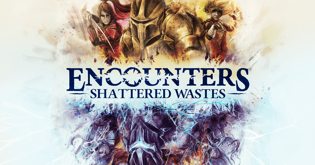 Ready go to ... https://boardgamegeek.com/boardgame/364049/encounters-shattered-wastes [ Encounters: Shattered Wastes]