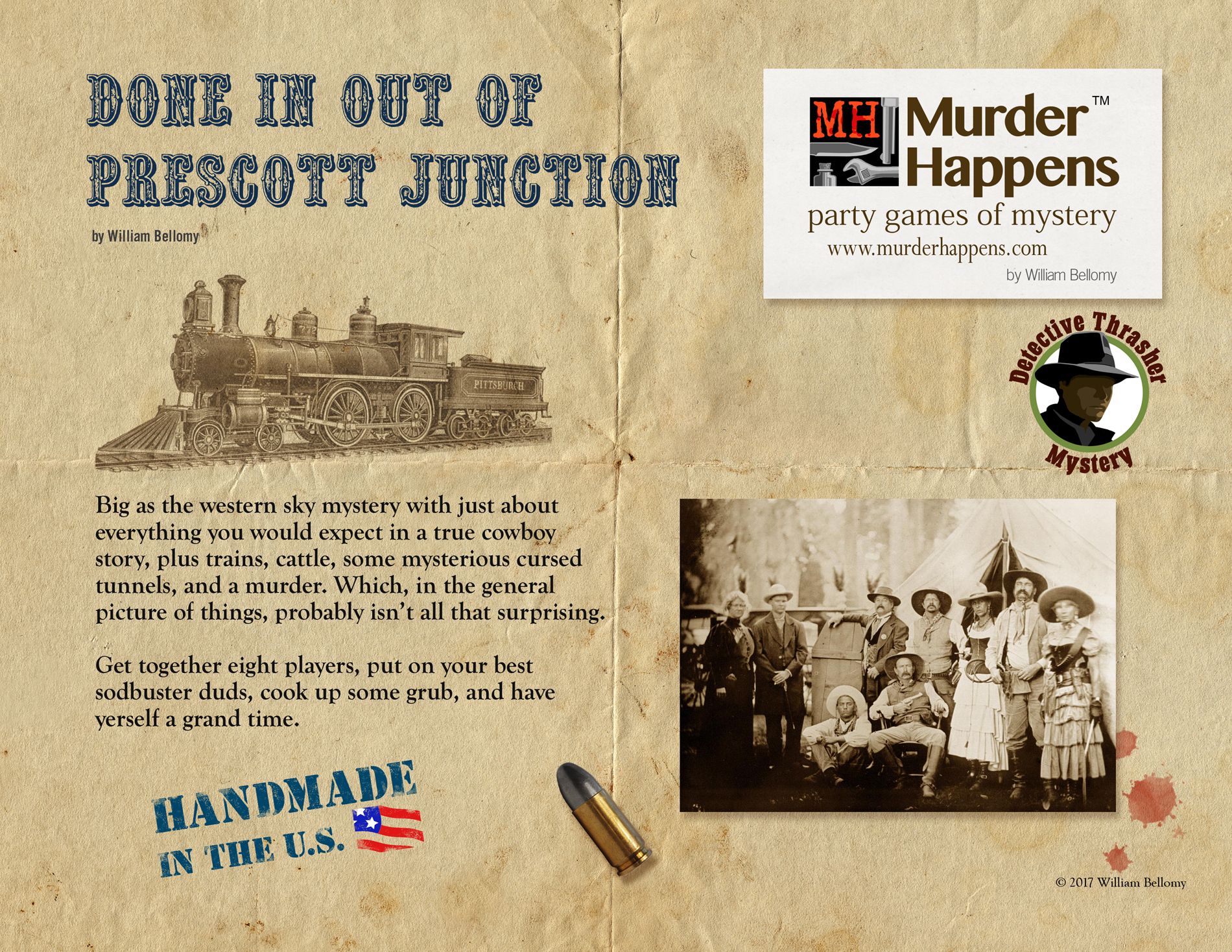 Murder Happens: Done In Out Of Prescott Junction cover art