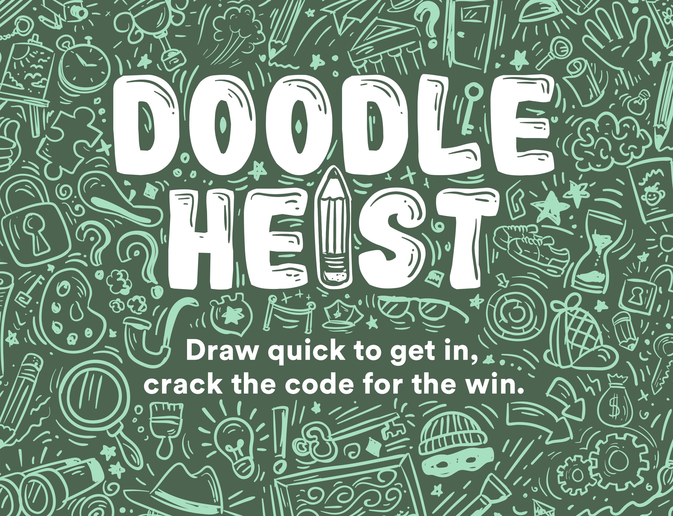 Coperta Doodle Heist