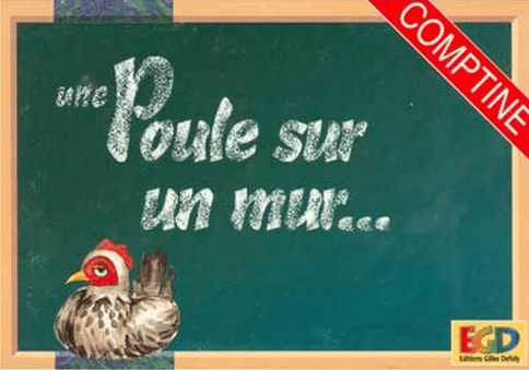 Une poule sur un mur… box art