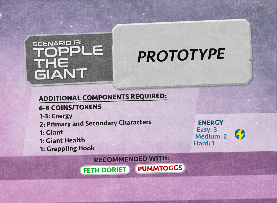 Twin Stars: Adventure Series III – Scenario 13: Topple the Giant