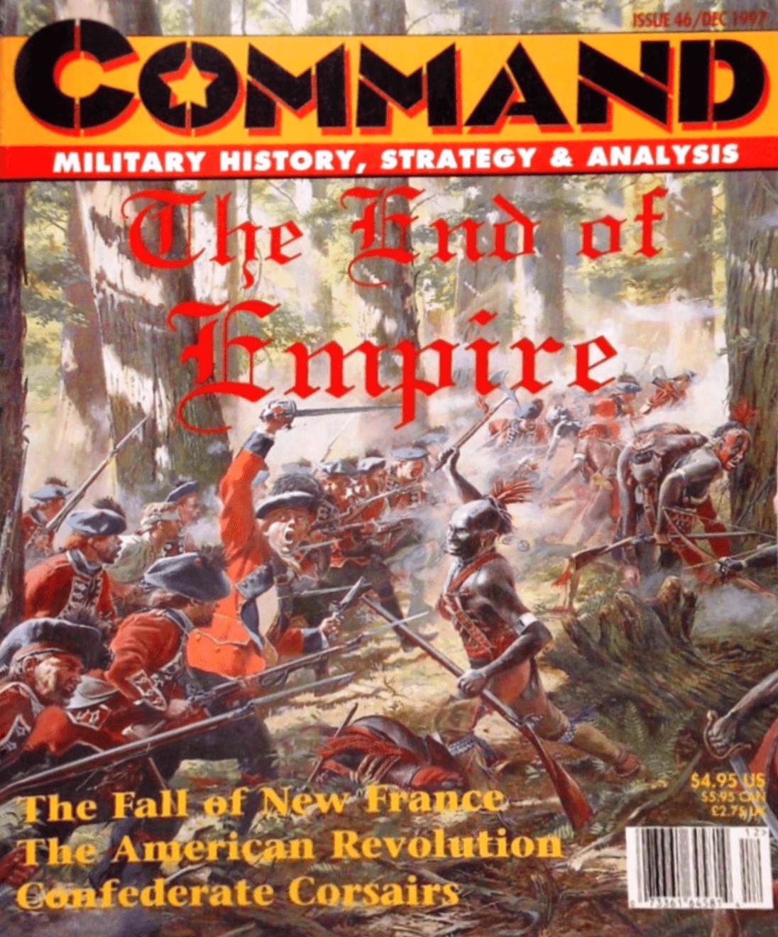 Boîte du jeu End of Empire: The French and Indian War and the American Revolution