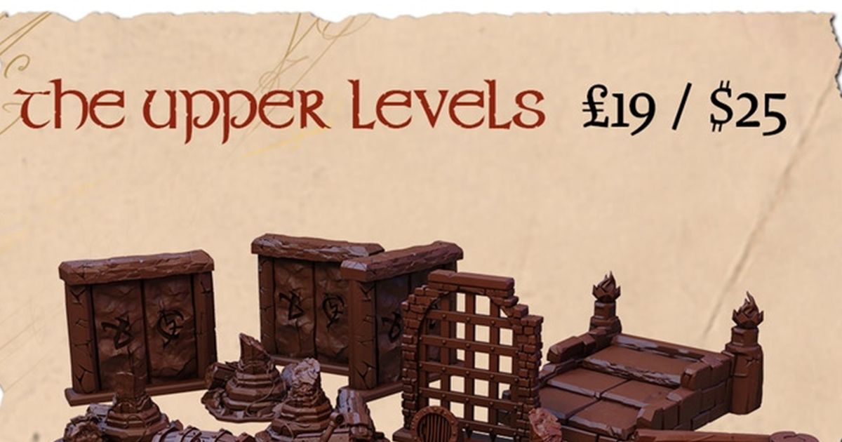 Bardsung Upper Levels Terrain Box Board Game Accessory BoardGameGeek