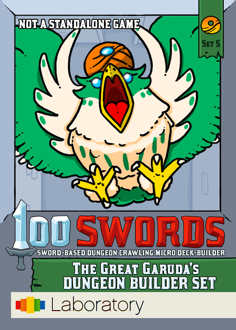 Coperta 100 Swords: The Great Garuda's Dungeon Builder Set
