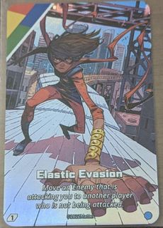 UNO Ultimate: Ms. Marvel – Elastic Evasion Foil Chase Card