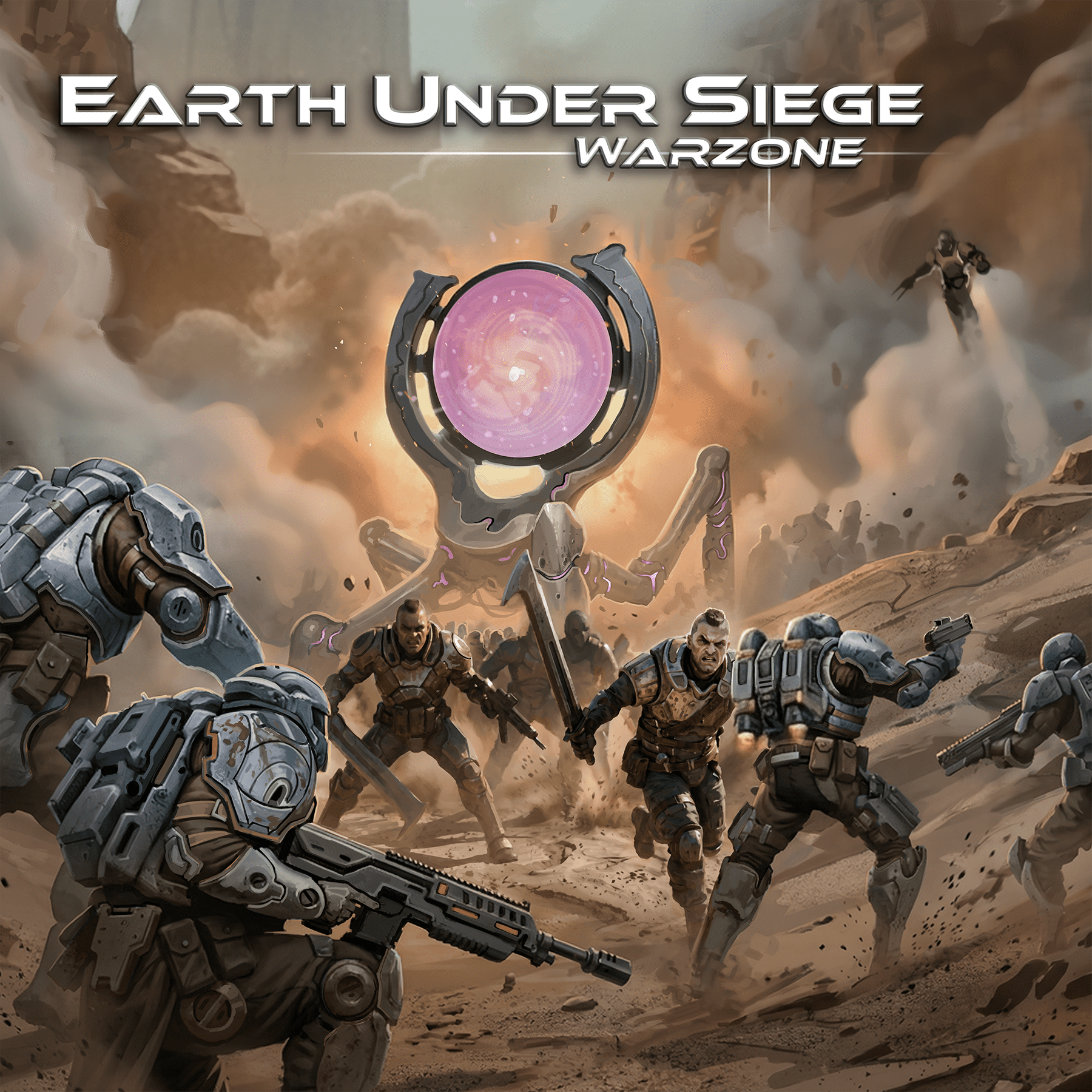 Cover art for Earth Under Siege: Warzone