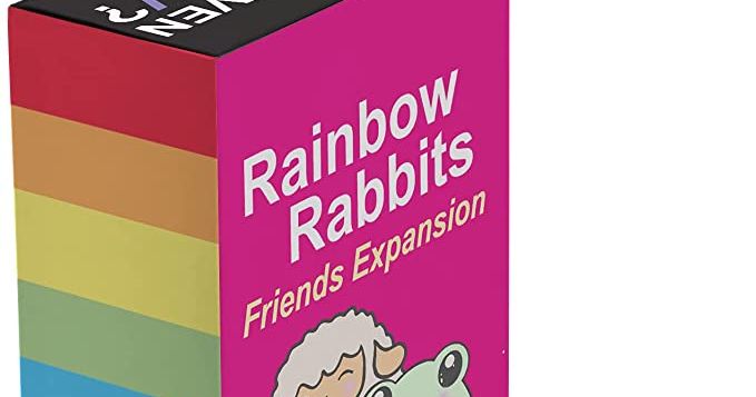 Rainbow Rabbits: Friends Expansion – Frog & Lamb | Board Game ...