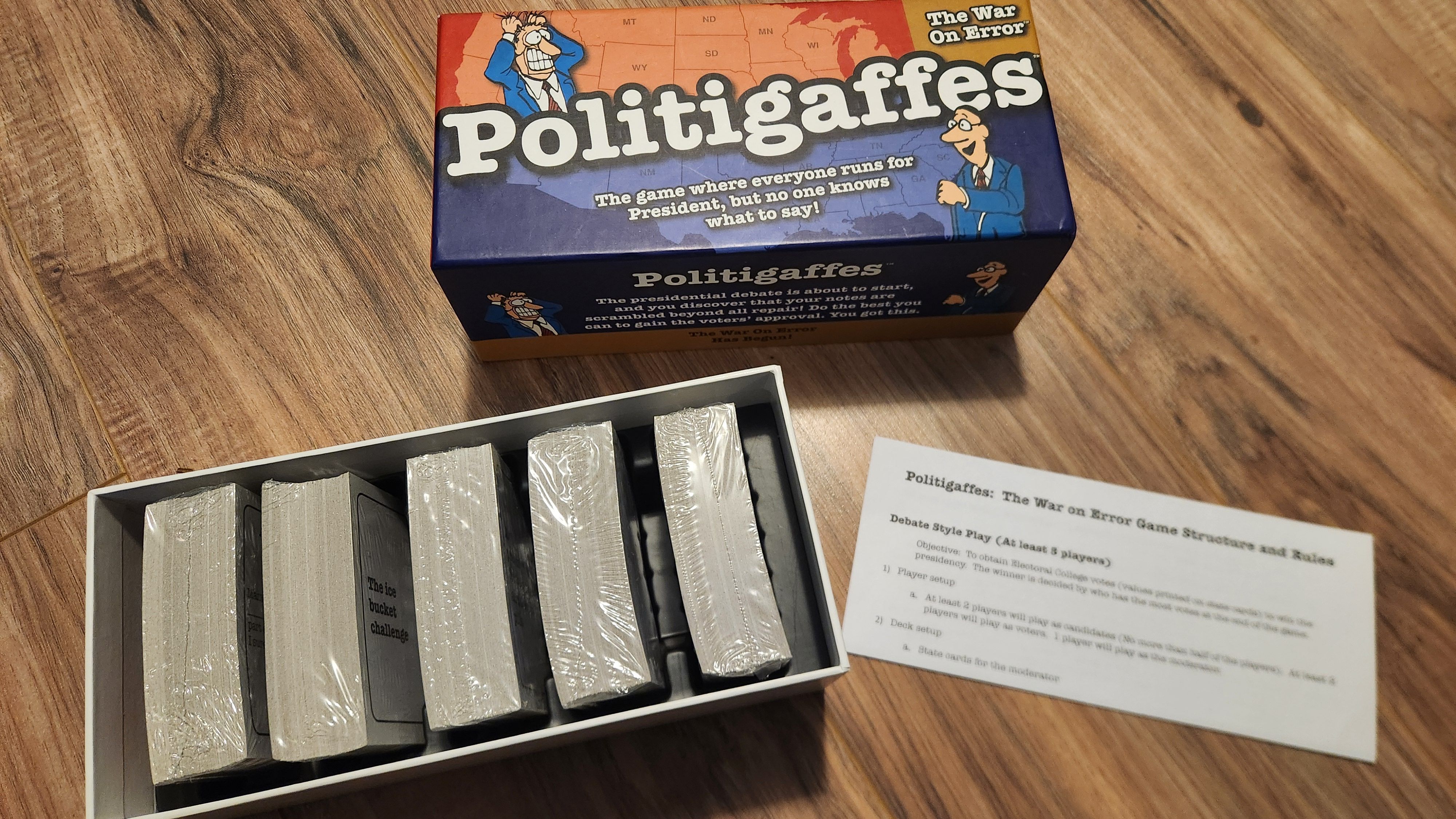Cover art for Politigaffes: The War on Error
