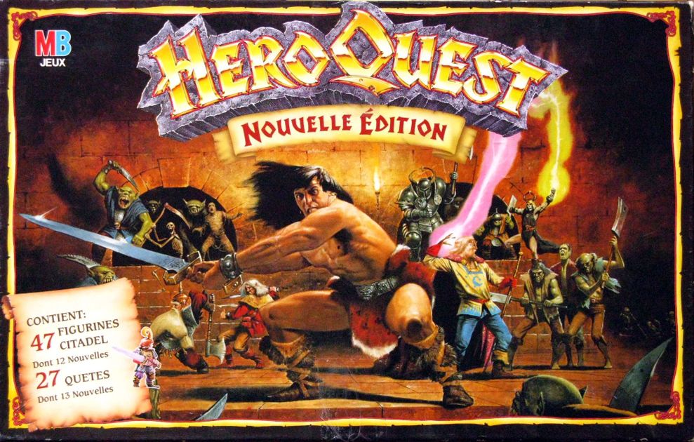 HeroQuest Advanced Quest Board Game BoardGameGeek